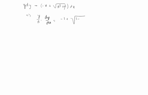 solve-the-following-differential-equations-y-d-yleft-xsqrtx2y2right-d-x