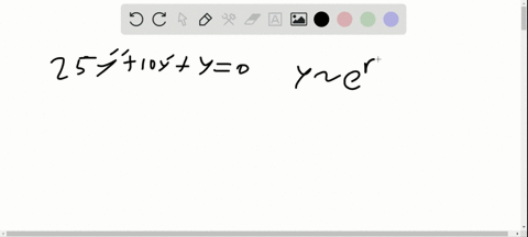 find-the-general-solution-25-yprime-prime10-yprimey0