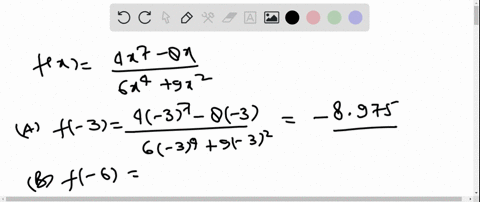 find-each-function-value-and-limit-use-infty-or-infty-where-appropriate-fxfrac4-x7-8-x6-x49-x2-a-f-3