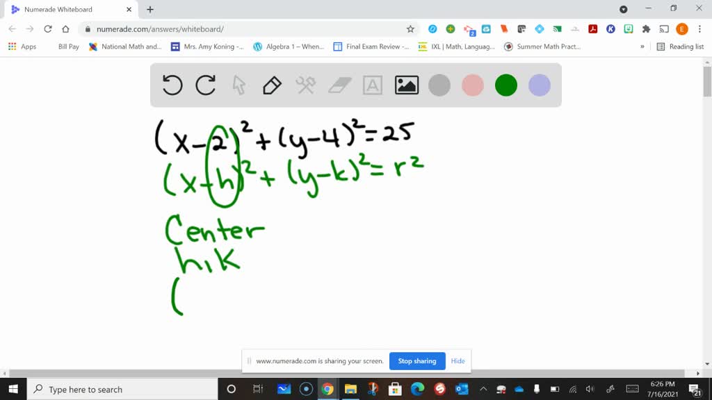solved-determine-the-center-and-radius-of-the-circle-with-the-given