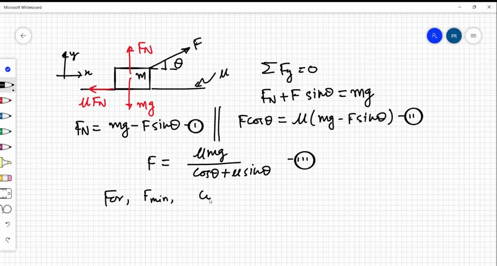 A solid sphere of mass m and radius R is moving with velocity of centre ...