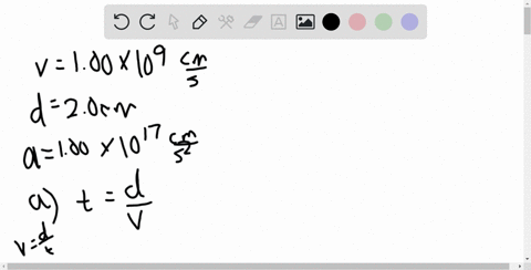 an-electron-an-electron-with-an-initial-horizontal-velocity-of-magnitude-100-times-109-mathrmcm-math
