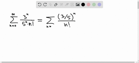 find-the-sum-of-the-series-sum_x0infty-frac3n5n-n