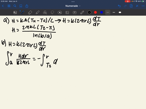 a-hollow-cylinder-has-length-l-inner-radius-a-and-outer-radius-b-and-the-temperatures-at-the-inner-3