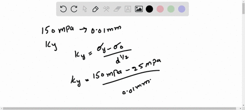 an-uncold-worked-brass-specimen-of-average-grain-size-001-mathrmmm-has-a-yield-strength-of-150-mathr