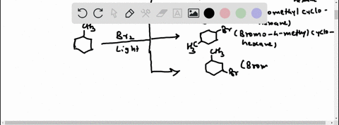 a-how-many-monobromination-products-would-be-obtained-from-the-radical-bromination-of-methylcyclohex