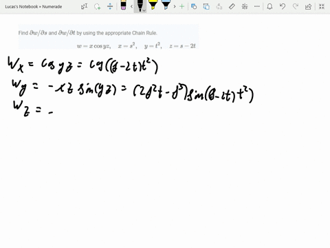 find-partial-w-partial-s-and-partial-w-partial-t-by-using-the-appropriate-chain-rule-wx-cos-y-z-qu-2