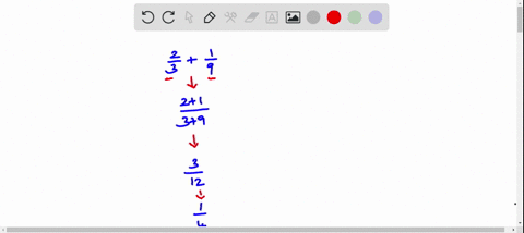 explain-the-mistake-that-is-made-simplify-the-expression-frac23frac19-solution-add-the-numerators-an