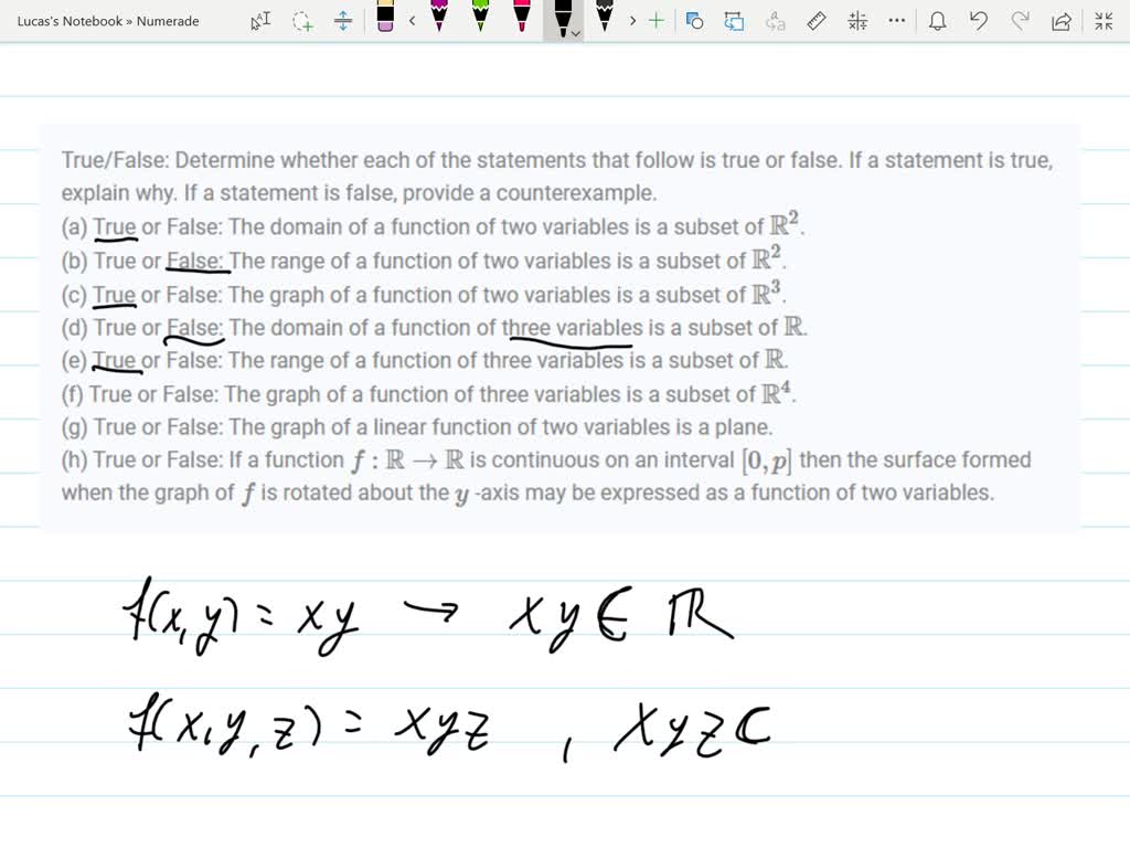 SOLVED:Let A And B Be Two Nonempty Sets. There Are Two Projection ...