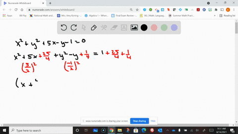 complete-the-square-in-order-to-put-the-equation-into-standard-form-identify-the-center-and-the-r-10