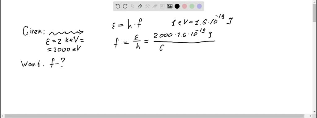 SOLVED:See Sample Problem A. A quantum of electromagnetic radiation has ...