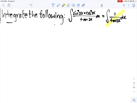 integrate-each-of-the-given-functions-int-fracsin-2-5-xcos-2-5-xtan-5-x-d-x