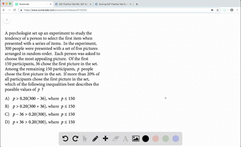 a-psychologist-set-up-an-experiment-to-study-the-tendency-of-a-person-to-select-the-first-item-when-