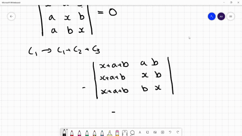 one-of-the-possible-values-of-x-which-will-satisfy-equation-leftbeginarraylllx-a-b-a-x-b-a-b-xendarr
