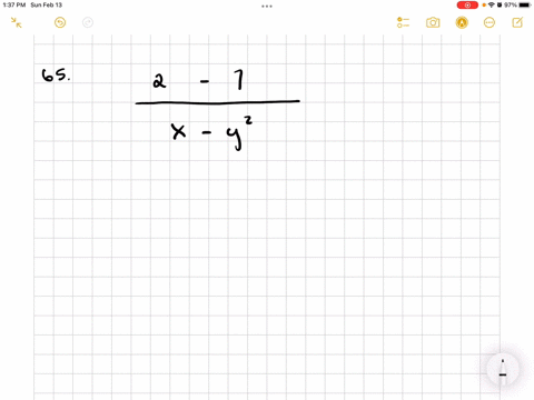 add-or-subtract-write-each-answer-in-lowest-terms-see-examples-5-and-8-65-frac2x-y2frac7y2-x