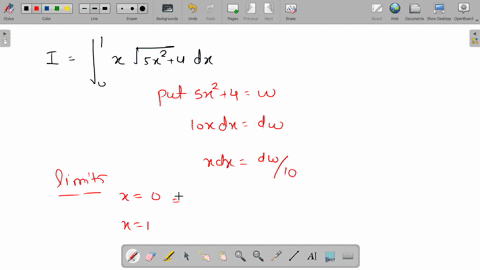 evaluate-the-definite-integral-int_01-x-sqrt5-x24-d-x-2