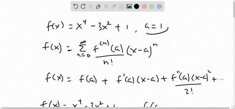 find-the-taylor-series-for-fx-centered-at-the-given-value-of-a-assume-that-f-has-a-power-series-ex-9