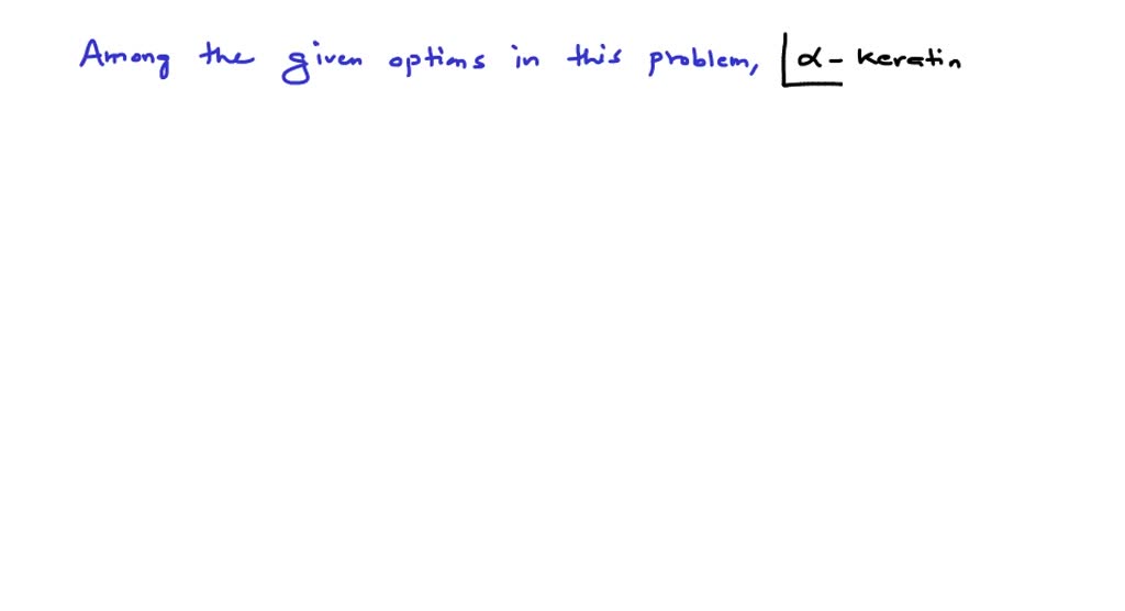 SOLVEDWhich one of the following biomolecules is insoluble in water