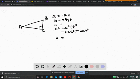 in-exercises-1-12-solve-the-right-triangle-shown-in-the-figure-round-lengths-to-two-decimal-places-9