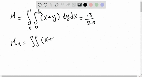 find-the-mass-and-center-of-gravity-of-the-lamina-a-lamina-with-density-deltax-yxy-is-bounded-by-the