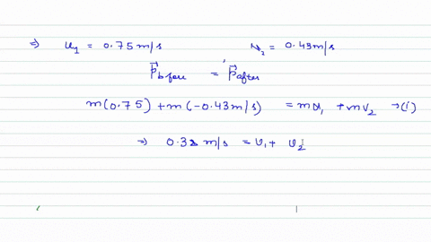 two-identical-balls-collide-head-on-the-initial-velocity-of-one-is-075-mathrmm-mathrms-east-while--2