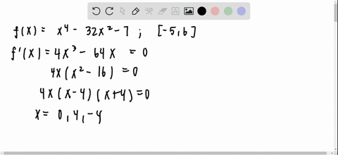 find-the-absolute-extrema-if-they-exist-as-well-as-all-values-of-x-where-they-occur-for-each-func-27