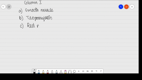 match-column-i-with-column-ii-column-i-column-ii-a-smooth-muscle-i-myoglobin-b-tropomyosin-ii-thin-f