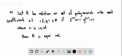 Solved Requires Calculus A Show That The Relat