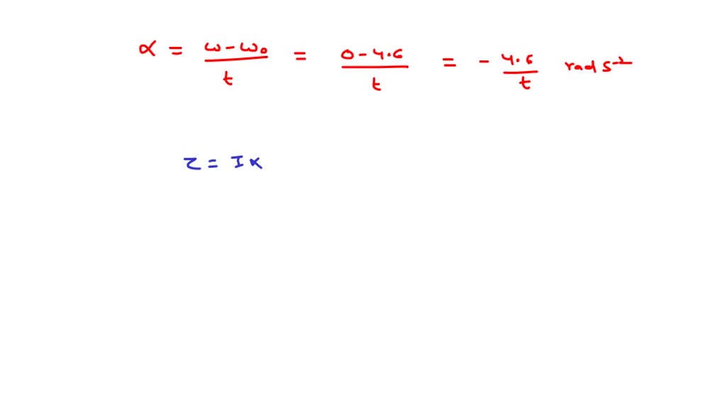 SOLVED:A flywheel of moment of inertia 3 ×10^2 kg-m^2 is rotating with ...