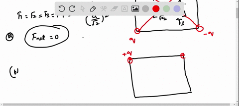 four-point-charges-are-located-at-the-corners-of-a-square-with-sides-of-length-a-two-of-the-charges