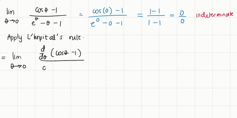use-ihopitals-rule-to-find-the-limits-lim-_theta-rightarrow-0-fraccos-theta-1et-theta-1