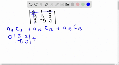 evaluate-each-determinant-by-expanding-by-cofactors-leftbeginarrayrrr-0-1-3-3-5-2-2-5-3-endarrayrigh