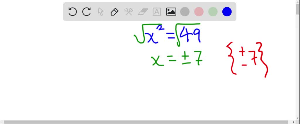 SOLVED:In Exercises 25–38, solve the equation by extracting square ...