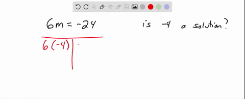 is-4-a-solution-of-the-equation-6-m-24