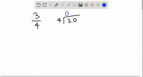 write-the-fraction-as-a-decimal-and-as-a-percent-frac34