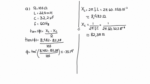 a-sketch-the-phasor-diagram-for-an-ac-circuit-with-a-105-omega-resistor-in-series-with-a-225-mathrmm