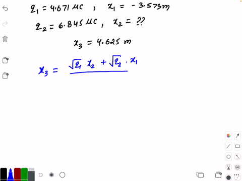 as-shown-in-the-figure-point-charge-q_1-is-4671-mu-mathrmc-and-is-located-at-x_1-3573-mathrmm-and-po
