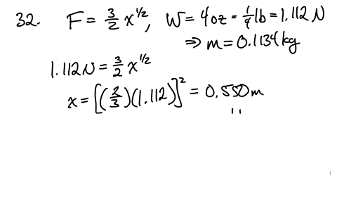 the-force-deflection-equation-for-a-nonlinear-spring-fixed-at-one-end-is-f15-x112-where-f-is-the-for