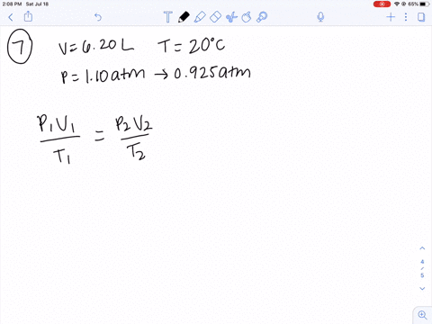 a-sample-of-gas-has-a-volume-of-620-mathrml-at-20circ-mathrmc-at-a-pressure-of-110-atm-what-is-its-3