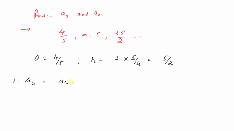 find-a_5-and-a_n-for-each-geometric-sequence-frac45-25-frac252-dots