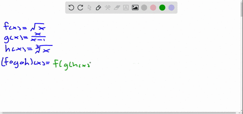 composition-of-three-functions-find-f-circ-g-circ-h-fxsqrtx-quad-gxfracxx-1-quad-hxsqrt3x