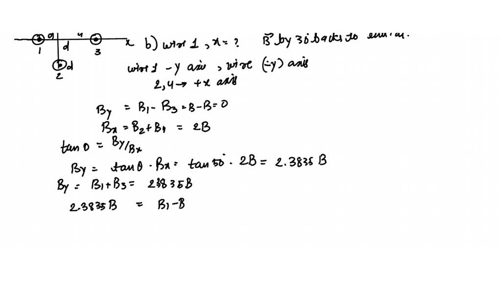 SOLVED:Figure 29-65 shows, in cross section, four thin wires that are ...