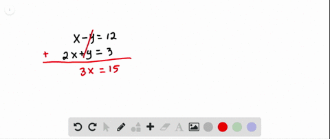 solve-each-system-by-addition-beginarrayc-x-y12-2-xy3-endarray