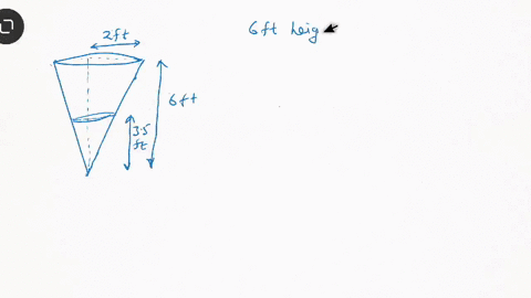 solve-each-problem-volume-of-water-quad-a-water-tank-in-the-shape-of-an-inverted-cone-has-height-6-f