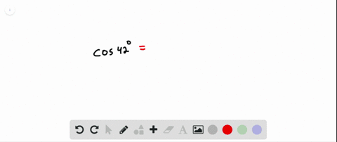 find-a-cofunction-that-has-the-same-value-as-the-given-quantity-cos-42circ