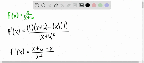 find-the-slope-of-the-line-tangent-to-the-graph-of-fxfracxx6-at-the-point-31-3-and-at-2-1-2