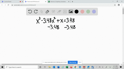 use-a-graphing-calculator-to-find-any-solutions-that-exist-accurate-to-two-decimal-places-x3-348-x2x
