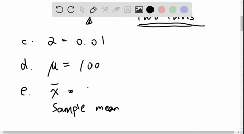 the-expected-mean-of-a-continuous-population-is-100-and-its-standard-deviation-is-12-a-sample-of-50-