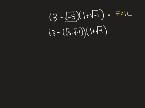 evaluate-the-radical-expression-and-express-the-result-in-the-form-ab-i-3-sqrt-51sqrt-1