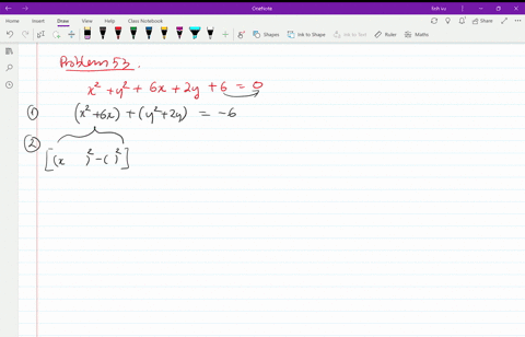 complete-the-square-and-write-the-equation-in-standard-form-then-give-the-center-and-radius-of-each-